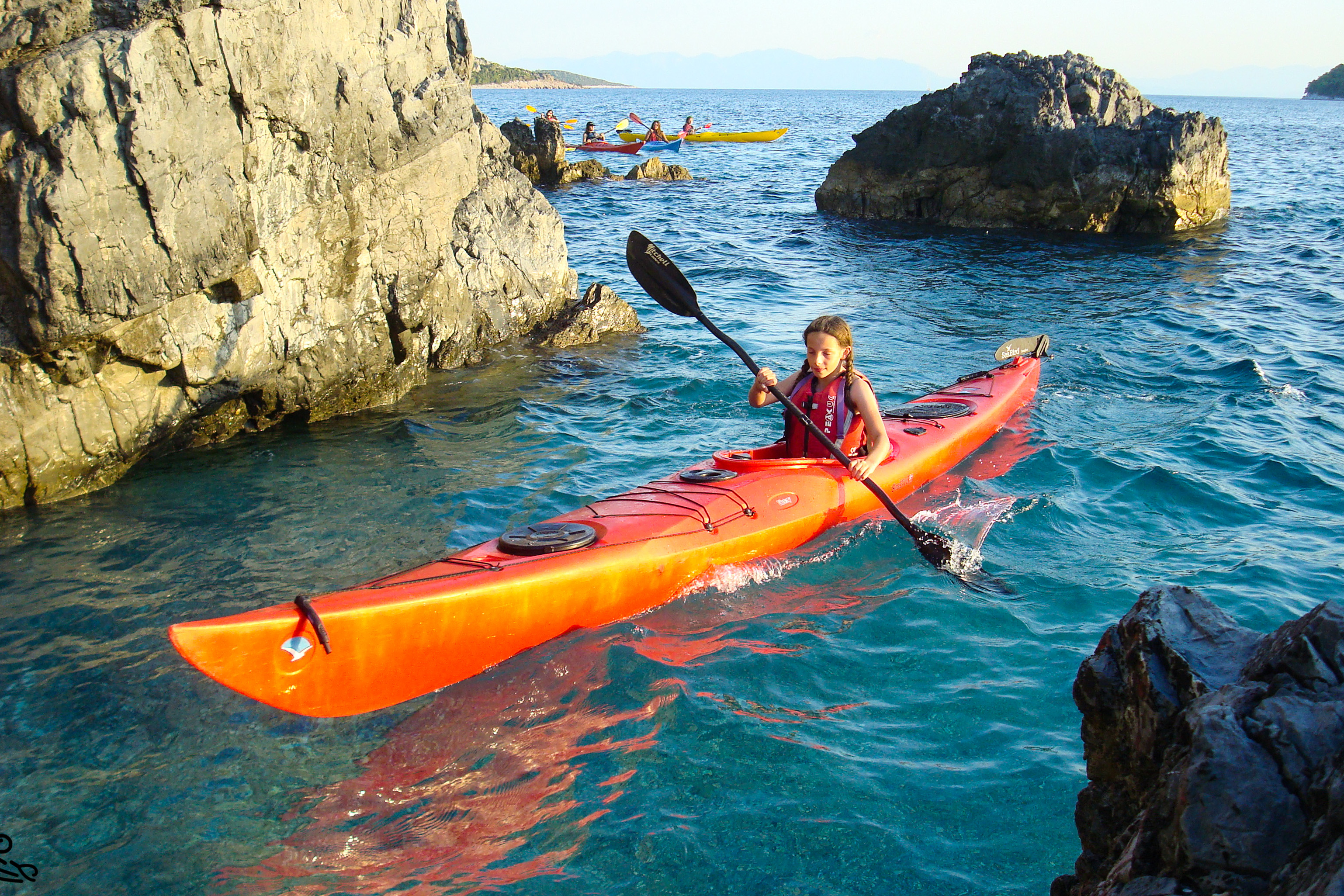 Paddlepower • Kayak Courses For Children • Kayaking Greece